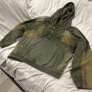 American Eagle sweatshirt with patchwork!